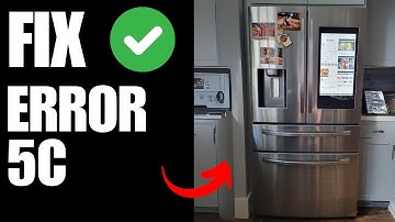 Samsung Refrigerator Error Code 5c - How To Fix