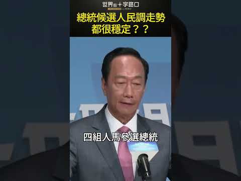 总统候选人民调走势 都很稳定？？#short｜世界的十字路口 唐浩