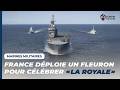 La France déploie un des fleurons de la Marine nationale pour fêter ses 400 ans : le Dixmude