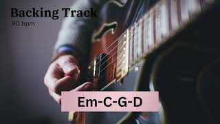 Pop/Rock Backing Track @90 bpm Em-C-G-D
