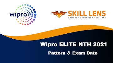 Wipro ELITE NTH 2021 Pattern & Exam Date | Wipro Exam pattern
