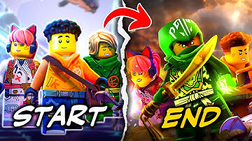 The ENTIRE Story of Ninjago Dragons Rising from Start to End in 60 Minutes