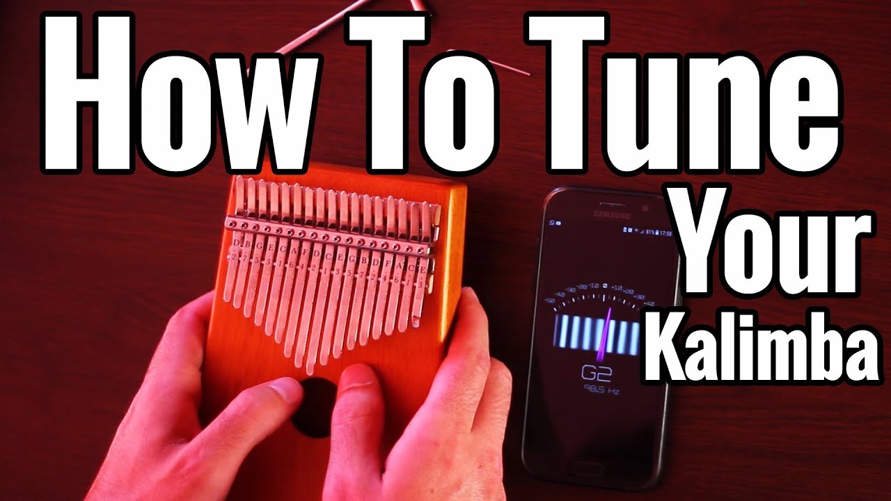 How To Tune a 17 Key Kalimba + How To Fix Kalimba Buzz -