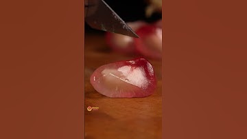 Pomegranate Cut Close up (Macro ASMR) #satisfying