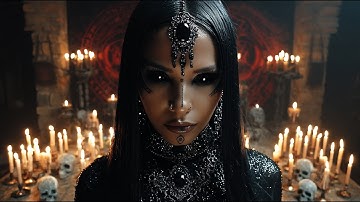💀 🩸 DARK GODDESS 🩸 💀 Bloodcore Remix 🩸4K Dark Fantasy Metal Music Video