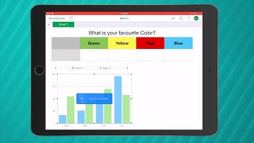 How to create a simple table and graph using the Numbers app