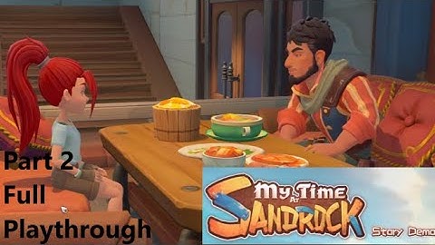 My Time at Sandrock Story Demo Full Playthrough - Part 2 Getting to know the town