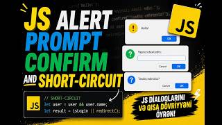 JS ALERT, PROMPT, CONFIRM AND SHORT-CIRCUIT / EVEN-15