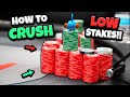 Making 100hr in texas poker dominating low stakes  poker vlog 215