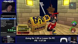 KH DDD Speedrun Beginner Any% PC - in 1:55;57 Loadless ( Current WR )