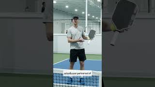 How to keep your team better in position when you’re in a dink battle! #pickleballm