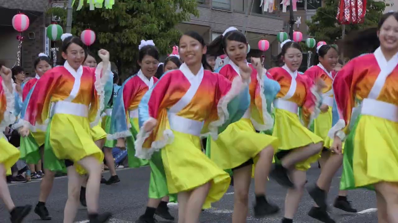 2025.8.9 瑞浪美濃源氏七夕まつり 中京高校保育class『love kids』1回目