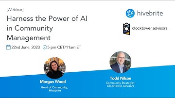 [Webinar] Harness the Power of AI in Community Management