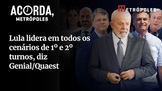 Pesquisa Quaest Lula lidera em todos os cenarios para as eleicoes de 2026