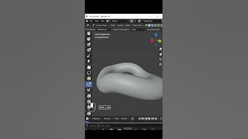 Blender Chain Modeling in Seconds! 🔗 #Shorts”