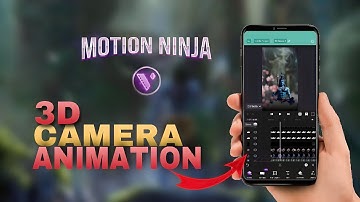 3D Camera Animation In Motion Ninja | Creating 3D Video For Reels & Shorts Using Mobile - OSM EDITz