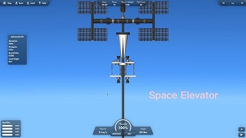 Making a Space Elevator in SFS (+Blueprint)