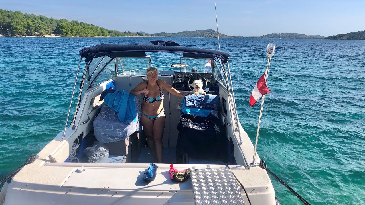 Kroatien mit unserem Boot - 2019 und 2020 Biograd Umgebung