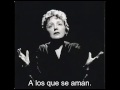 Edith Piaf - L'Hymne a l'amour (Subtitulado)