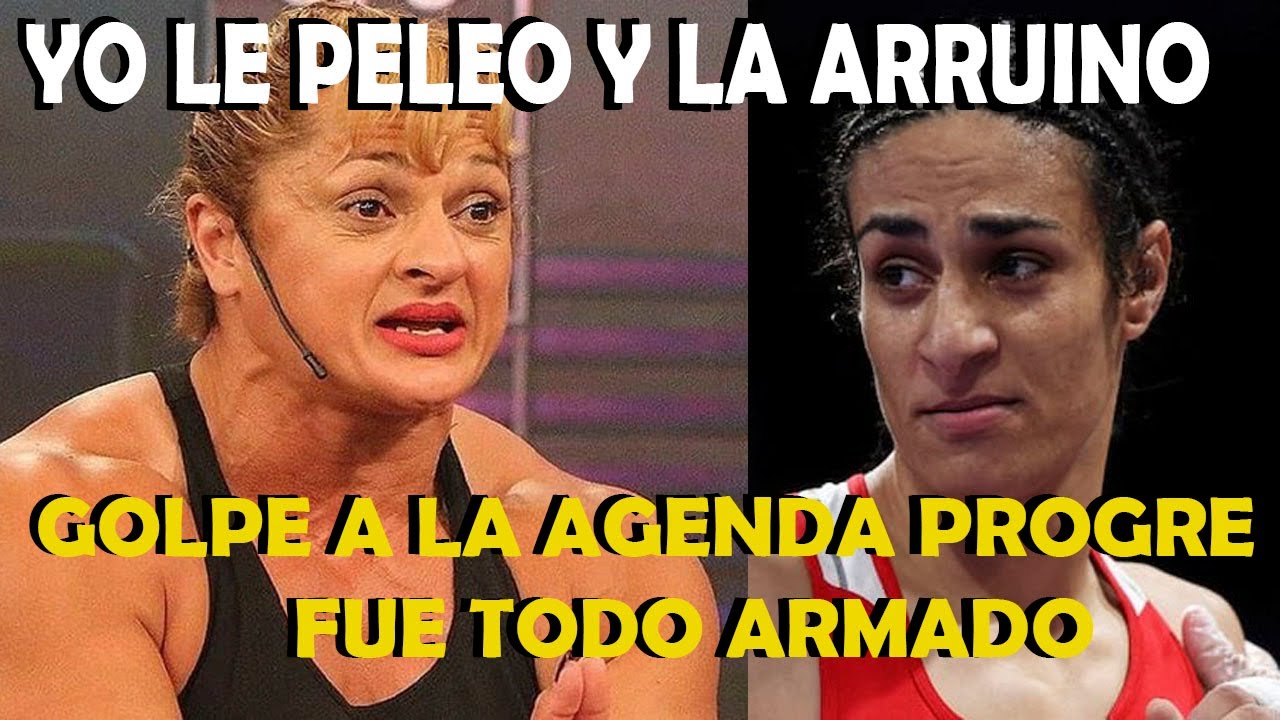 ABANDONÓ APROPOSITO PARA EXPONER la AGENDA " La Polémica Pelea entre Imane Khelif y Angela Carini "