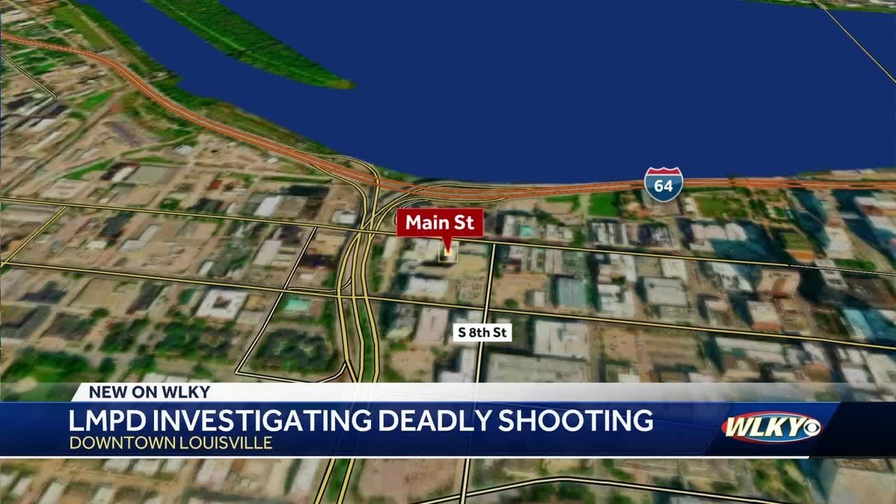 LMPD investigating deadly shooting in downtown Louisville - YouTube