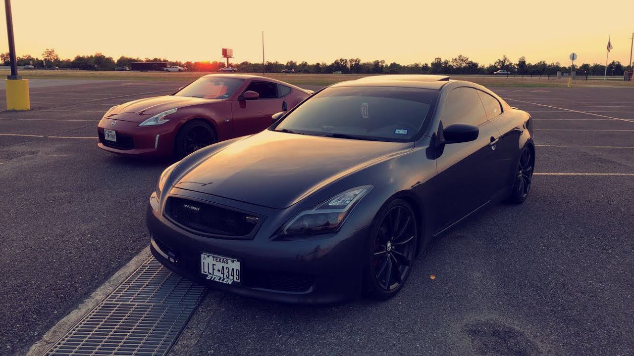 G37 Vs 370Z (Dig,Roll) YouTube