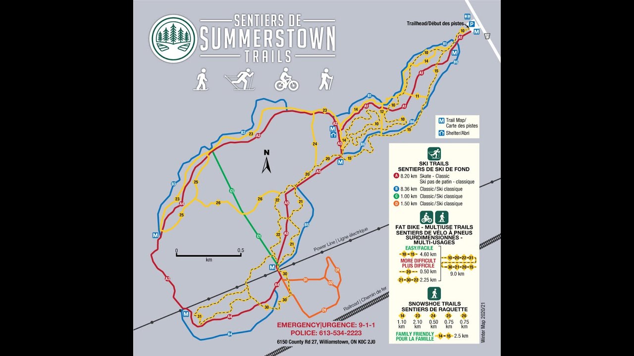 Summerstown forest/ park in Ontario, Canada  