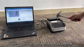 Passport Reader Quality Test: Sky-High Toughness and Hammer Resilience!