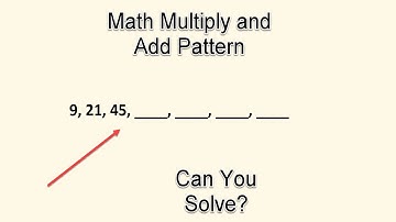 Math Pattern Multiply and Add | Can you solve