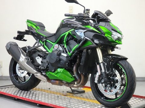 ハイスピード イラストレーションワースクス 38582 KAWASAKI Z H2 SE Stock Exhaust Sound / Walk Around