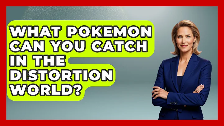 What Pokemon Can You Catch In The Distortion World? - The Trainers Guide