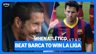 The Day Atletico Won The Laliga Title At The Camp Nou 🏆🇪🇸👀