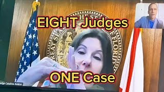 8th Judge on One Divorce Case - Broward County Courts Systemic Oppression of Fathers #court #judge