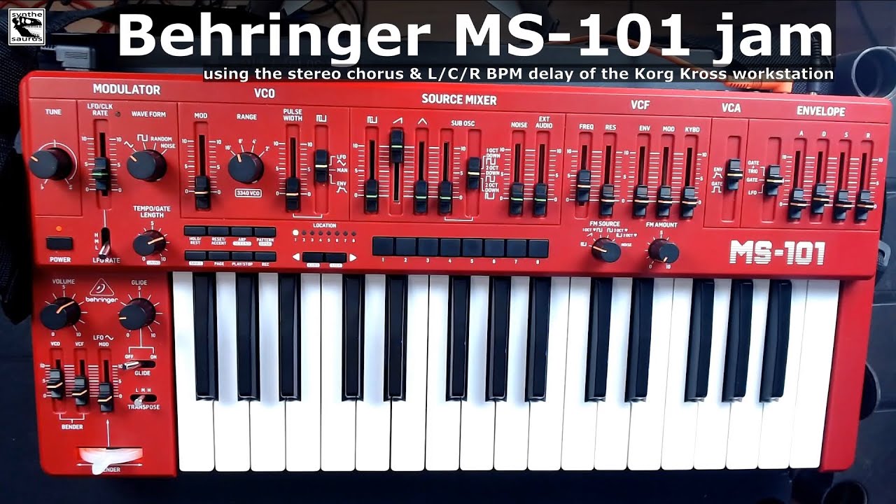 【美品】Behringer MS-1-BK(MS-101) アナログシンセ Behringer MS-1-BK Analog Synthesizer (Black) - Perfect Circuit