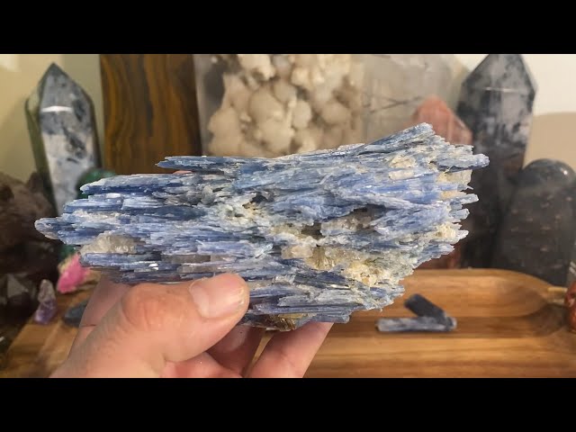 Metaphysical Magic of Blue Kyanite! #kyanite class=
