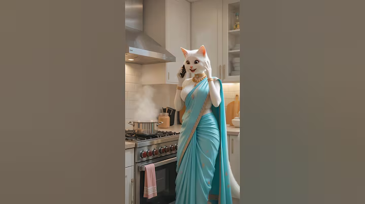 Trapped in the fridge when a phone call costs a life #ai #cat #shortvideos #catstories