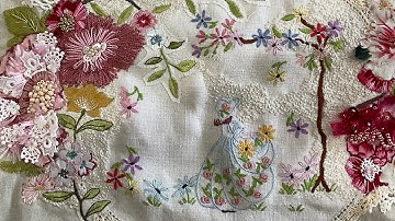 Part 3 Stitching because I just feel like stitching #slowstitch #embroidery