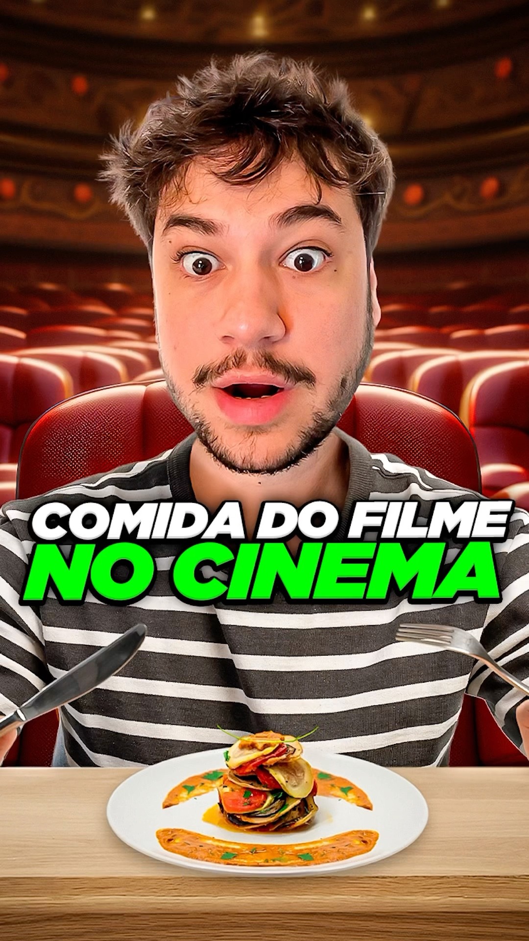 cinema gastronômico #livedobrino #humor #MundinhoBrino