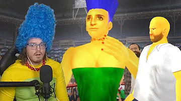 Marge Simpson (canonical height) in Wrestling Empire