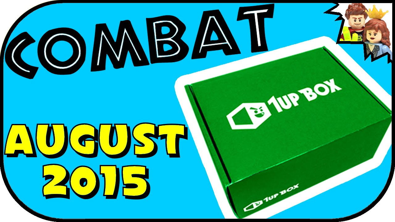 1Up Box August 2015 Combat Unboxing