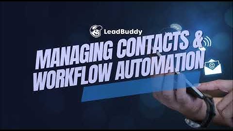 LeadBuddy Contact Management and Workflow Automation for Business Coaches