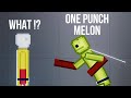 SAITAMA One Punch Man vs One Punch Melon - People Playground 1.22.3