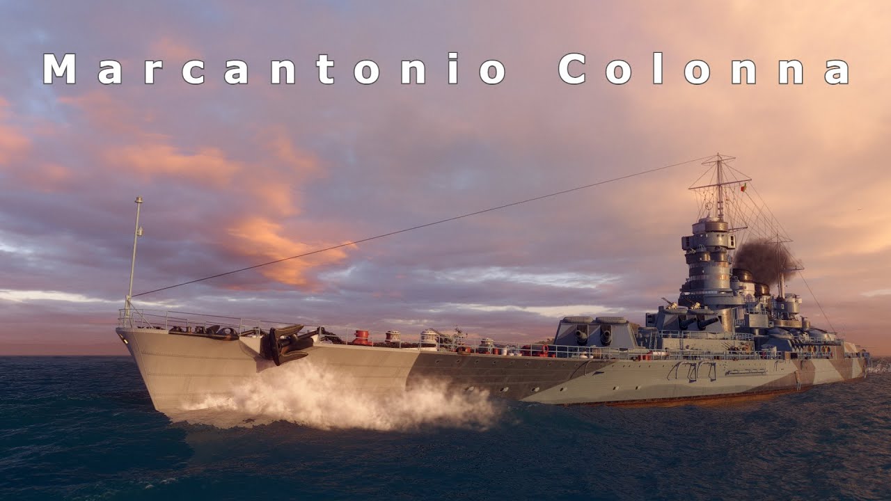 Marcantonio Colonna : Tier VIII Italian Premium Battleship.