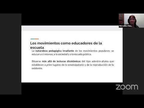 Mercedes Palumbo: Escuela de Educaciones Populares como estrategia política emancipadora