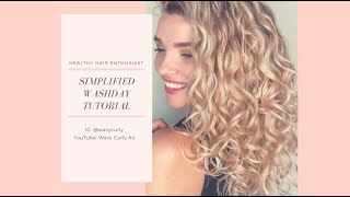 Simplified Washday Tutorial Using Only Two Stylers