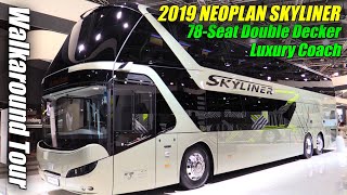 2019 Neoplan Skyliner 78Seat Double Decker Luxury Coach  Exterior, Interior Walkaround  2018 IAA