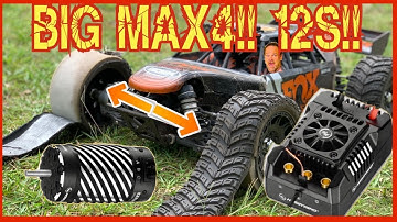 12s Hobbywing Max4 😮😮 FAST!! DBXLE2.0!