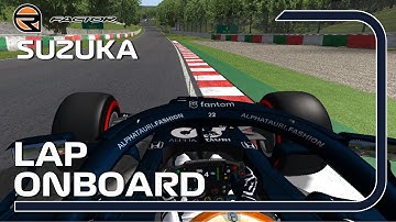 F1 2021 Suzuka Onboard Lap (rFactor)