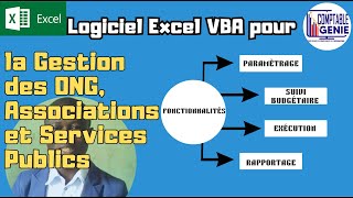 Logiciel Excel VBA pour les ONG , Associations et services public ,version  finale