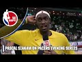 Pacers EVEN SERIES with Bucks 🔥 Pascal Siakam postgame 🗣️ &#39;I&#39;M BACK WHERE I BELONG!&#39; | NBA on ESPN